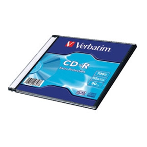 CD-R 700/80 52x slim Extra protection Verbatim