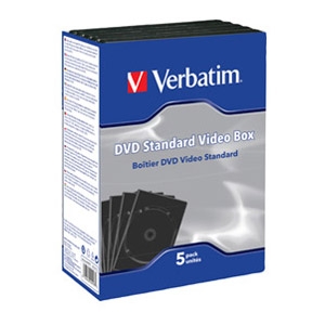 Kutija za 1 DVD pk5 Verbatim standa...