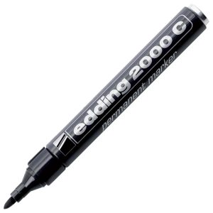 Marker permanentni 1,5-3 mm okrugli vrh Edding 2000C crni