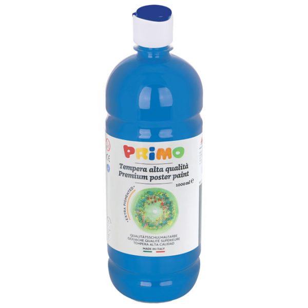 Boja tempera  1litra Primo 203TL1000501 plava cyan