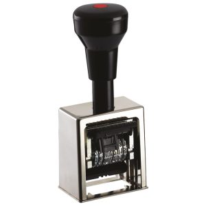 Datumar metalni H-4 mm s text pločom Reiner D28 krom