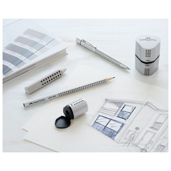 Gumica Grip 2001 Faber-Castell 187100 siva - Slika 3