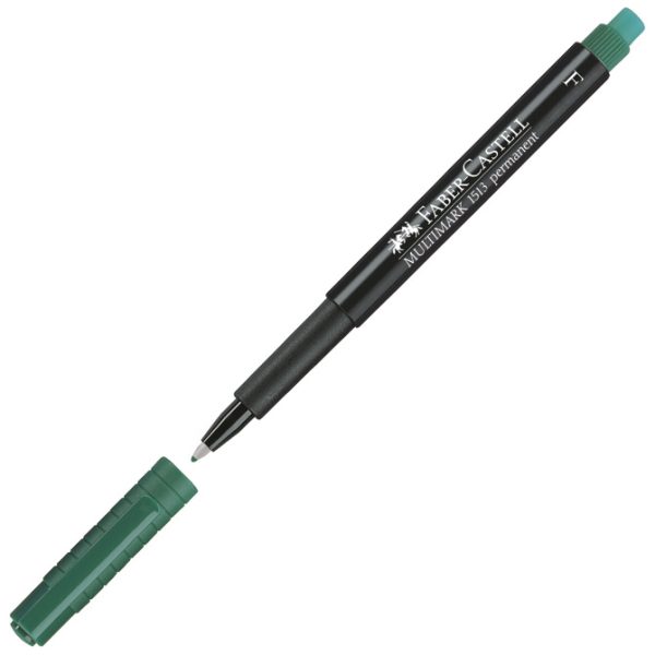 Marker permanentni 0,6 mm Multimark Faber-Castell 151363 zeleni