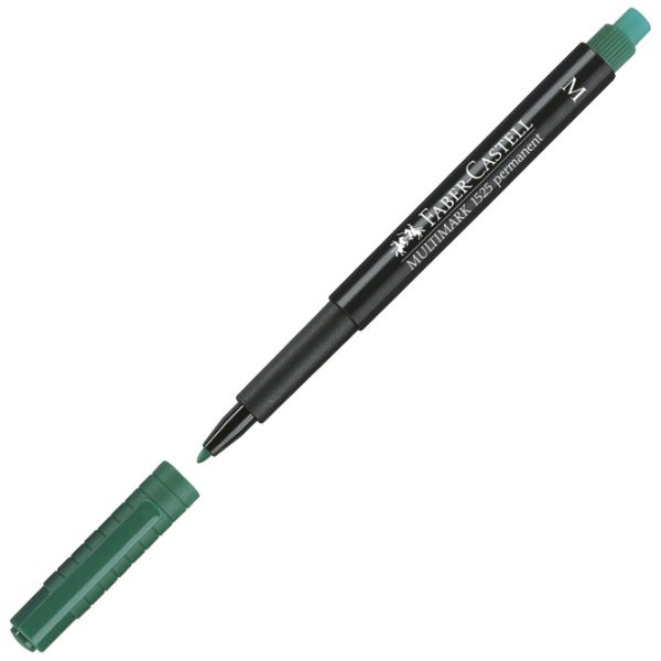 Marker permanentni 1,0 mm Multimark Faber-Castell 152563 zeleni