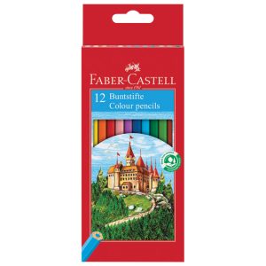Boje drvene  12boja Faber-Castell 120112 blister