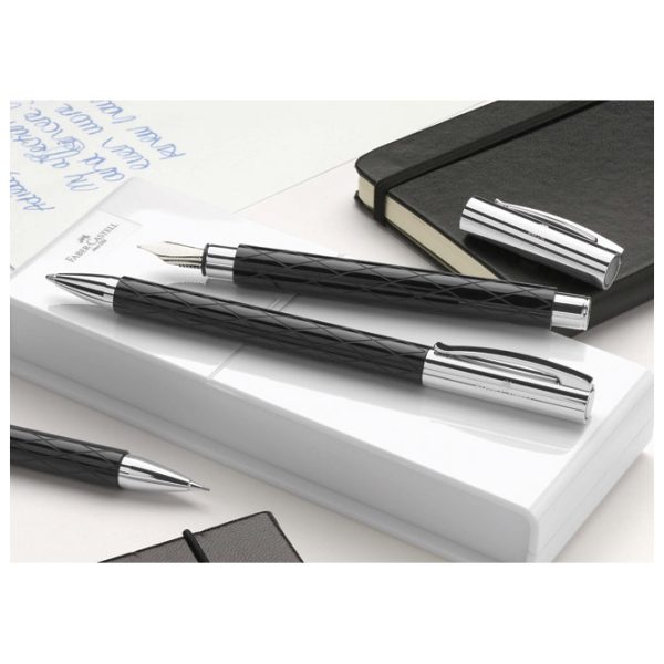 Roler Ambition Rhombus Faber-Castell 148910 crni - Slika 2