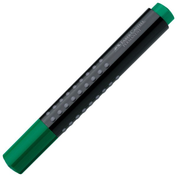 Marker permanentni 1-3 mm okrugli vrh Grip 2001 Faber-Castell 150463 zeleni - Slika 2
