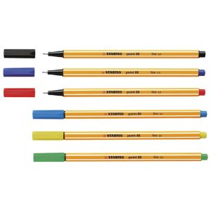 Flomaster 0,4 mm Point 88/40 Stabilo crveni