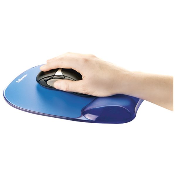 Podloga za miša ergonomska-gel Fellowes 9114120 plava - Slika 2