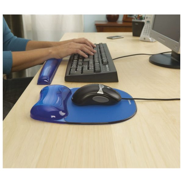 Podloga za miša ergonomska-gel Fellowes 9114120 plava - Slika 5