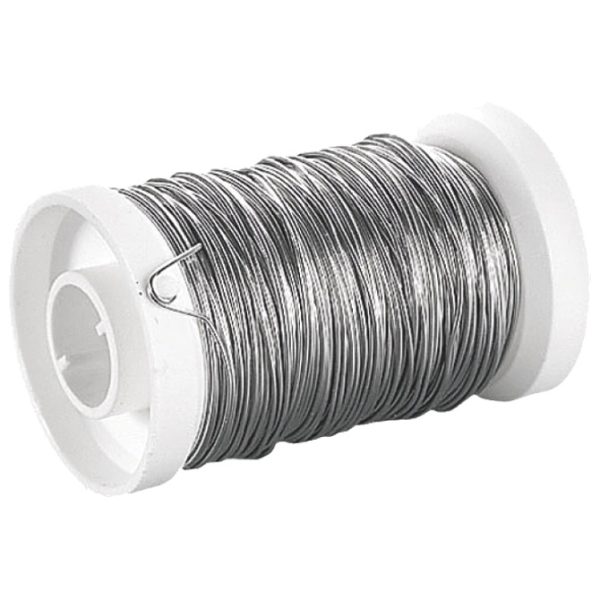 Žica ukrasna srebrna fi-0,25 mmx150m-špula Knorr Prandell 21-6465722 blister