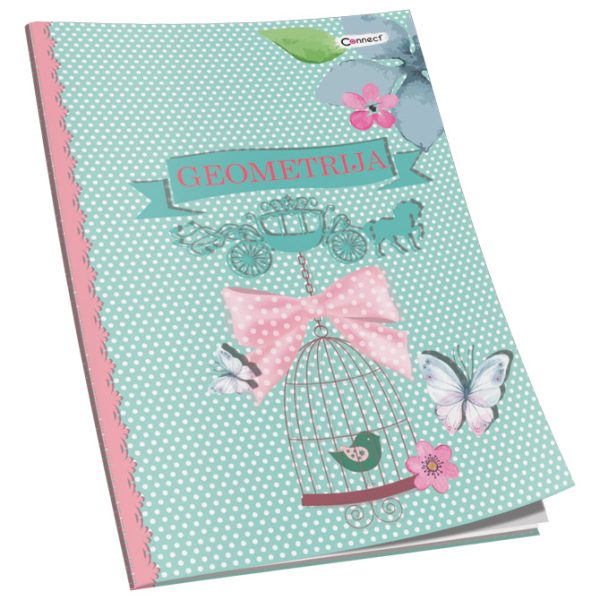 Obrazac školski geometrija Premium Connect Girl - Slika 2