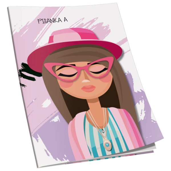 Obrazac školski pisanka "A" za 1razred Premium Connect Girl - Slika 7