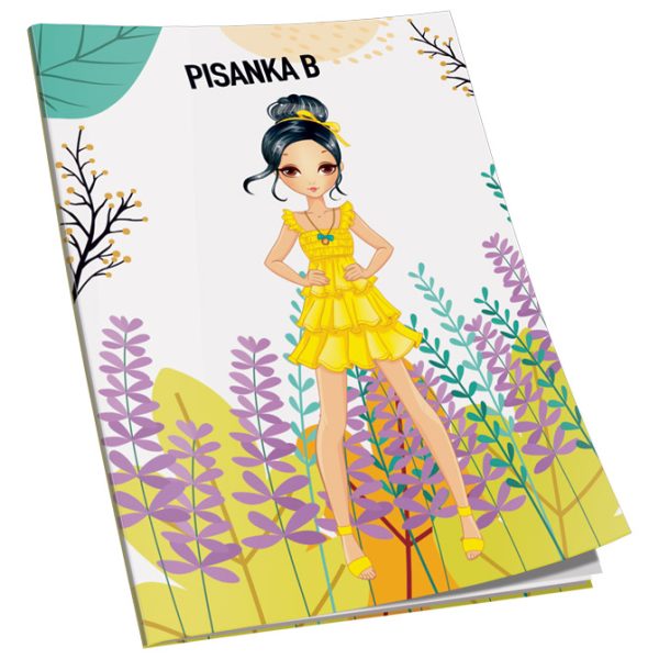 Obrazac školski pisanka "B" za 1razred Premium Connect Girl - Slika 5