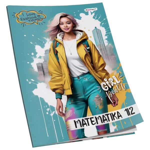 Obrazac školski matematika za 1 i 2razred Premium Connect Girl - Slika 3
