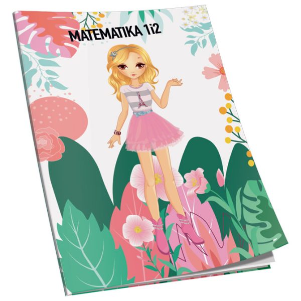 Obrazac školski matematika za 1 i 2razred Premium Connect Girl - Slika 5