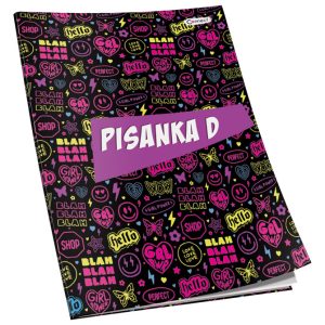 Obrazac školski pisanka "D" za 4razred Premium Connect Girl