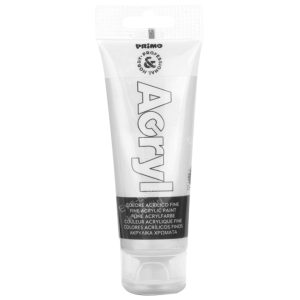 Boja akrilna  75ml pvc tuba Primo 420TA75910 srebrna