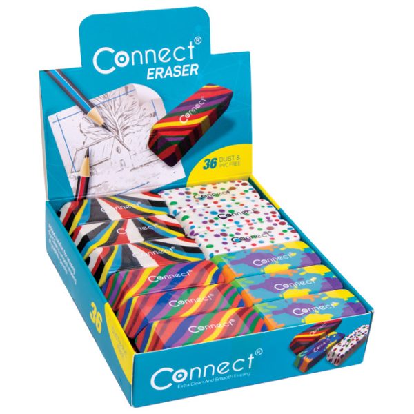 Gumica sintetička Multicolour Connect sortirano - Slika 2
