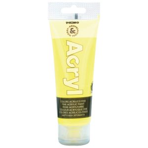 Boja akrilna  75ml pvc tuba Primo 420TAF75210 fluorescentno žuta