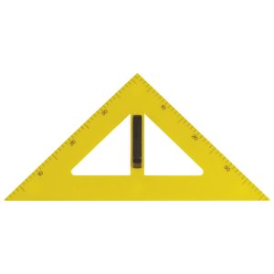 Trokut za školsku ploču pvc 60 cm 45° Arda
