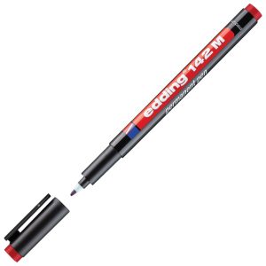 Marker OHP permanentni 1 mm Edding 142 M crveni