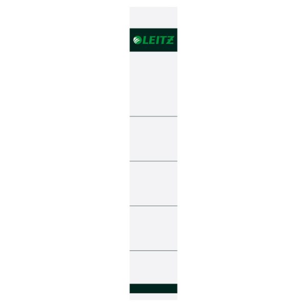 Etikete za registratore A4 uske pk10 Leitz 16080285 sive blister