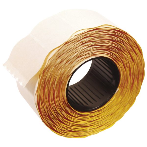 Etikete u roli 26x16 mm dvoredne pk36 Printex narančaste