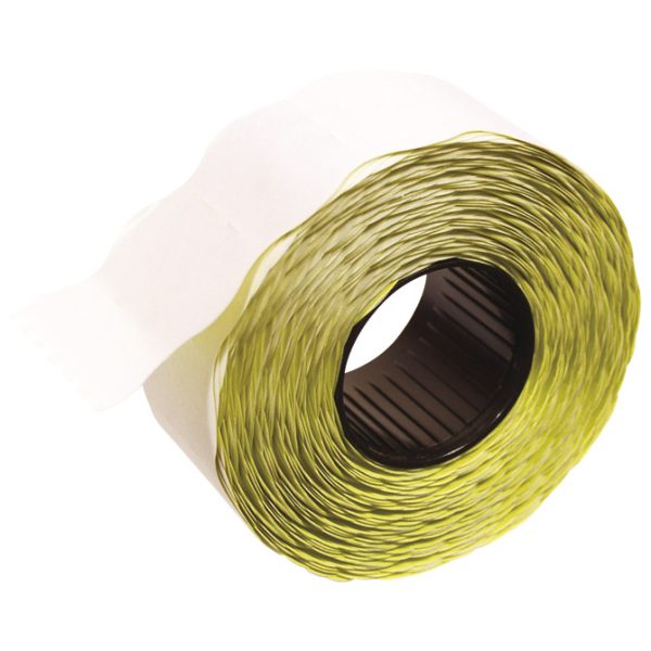 Etikete u roli 26x16 mm dvoredne pk36 Printex žute