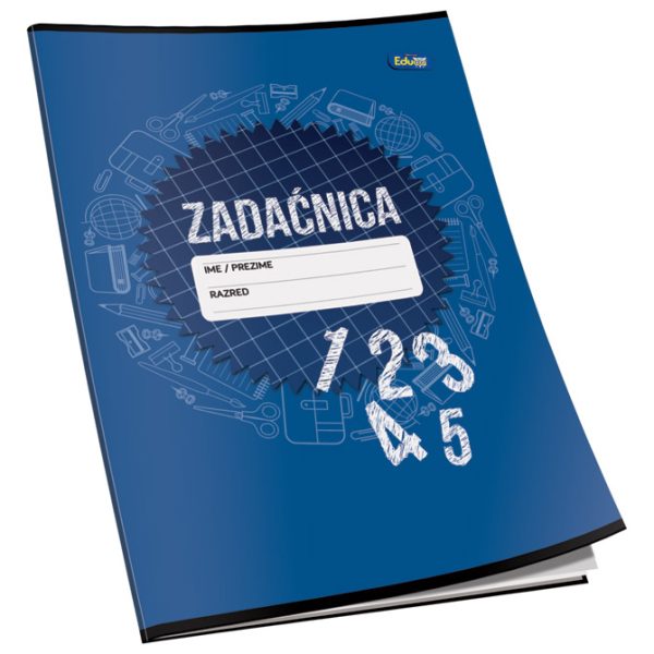 Obrazac školski zadaćnica A4 karo 12L Educa - Slika 2