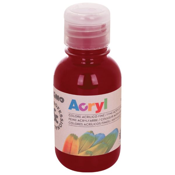 Boja akrilna 125ml Primo 402TA125320 crvena bordo