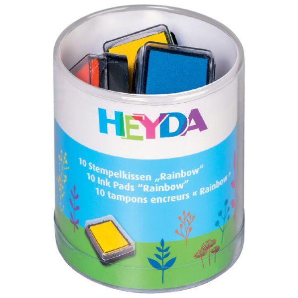 Jastučić za pečat 10boja Rainbow Heyda 20-48884 70 - Slika 2