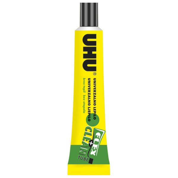 Ljepilo univerzalno tuba 18g Flex+clean UHU.38280 zeleno blister!! - Slika 2