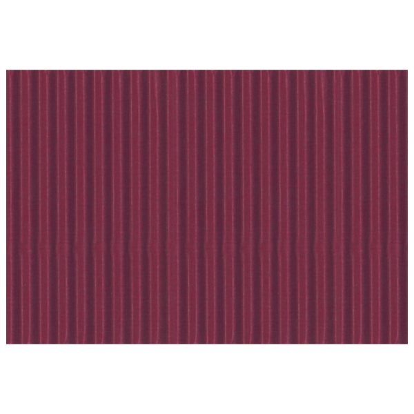 Papir ukrasni dvoslojni rebrasti B2 pk10 300g Heyda 20-47132 29 bordo