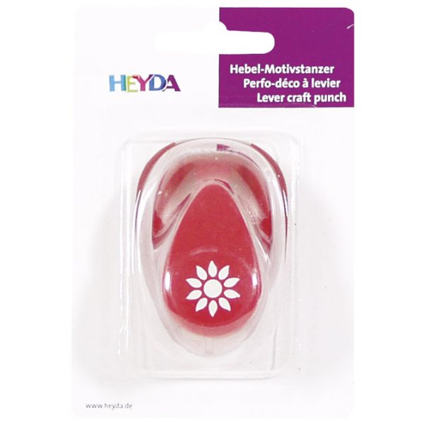 Bušač 1 rupa mala-suncokret Heyda 20-36874 52 blister - Slika 2