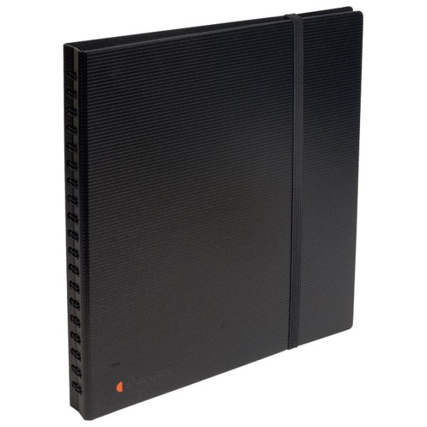 Album za vizitke 320 kartica s gumicom 25x26 cm Exactive Exacompta 75234E