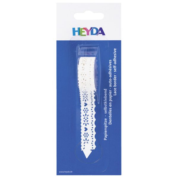Traka čipka ljepljiva 17 mmx2m Valovi Heyda 20-48800 80 blister