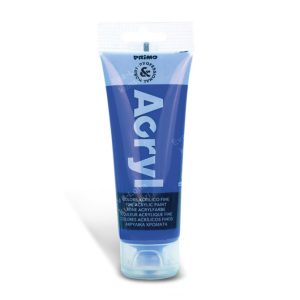 Boja akrilna 75ml pvc tuba Primo 420TA75500 plava ultramarin