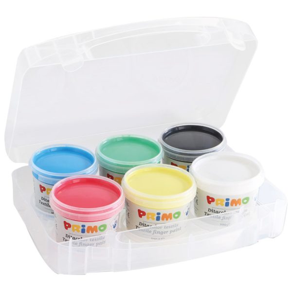 Boja tempera za ruke 100g u čaši 6boja za tekstil Primo 228TXD100SP - Slika 9
