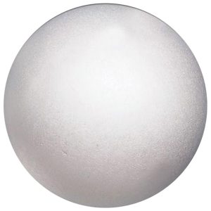 Ukras od stiropora 10 cm kuglica pk5 Knorr Prandell 21-6760104 bijeli