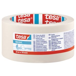 Traka ljepljiva krep 50 mm/35m Basic Tesa 58594