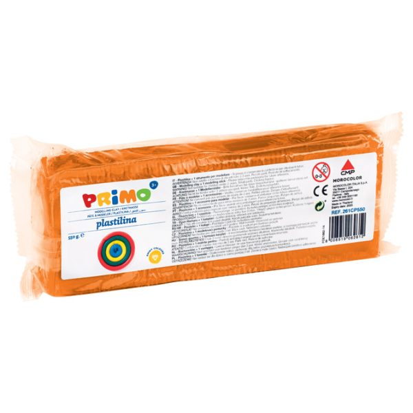 Plastelin 550g Primo 261CP550250 narančasti