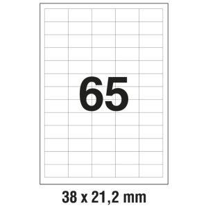 Etikete ILK  38x21,2 mm pk100L Zweckform 3666