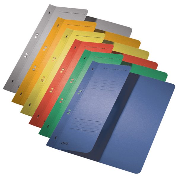 Fascikl-polufascikl karton s mehanikom A4 F7 Leitz 37400085 sivi - Slika 2