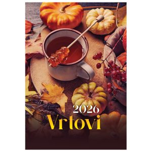 Kalendar "Vrtovi 2025" 13 listova, spirala