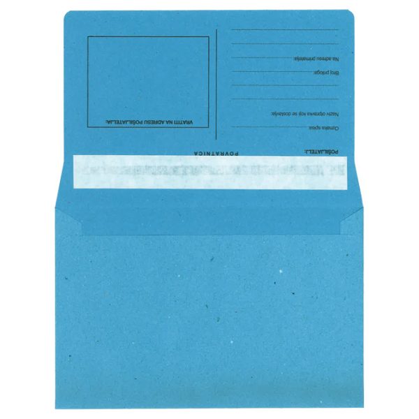 Kuverte B6-5 s povratnicom strip pk1000 Croatan - Slika 3