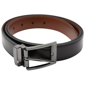 Remen muški širina 2,9 cm Ranieri 0485 dva lica crni/smeđi