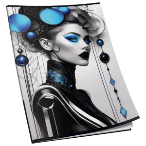 Teka meki uvez A4 crte 40L 80g glitter Connect sortirani motivi