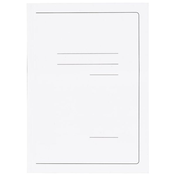 Fascikl klapa karton lak A4 215g Vip Fornax bijeli