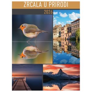 Kalendar "Zrcala u prirodi 2025" 13 listova, spirala
